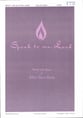 Speak to Me Lord SATB choral sheet music cover